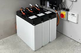 Dry Solar Batteries are connected with inverter